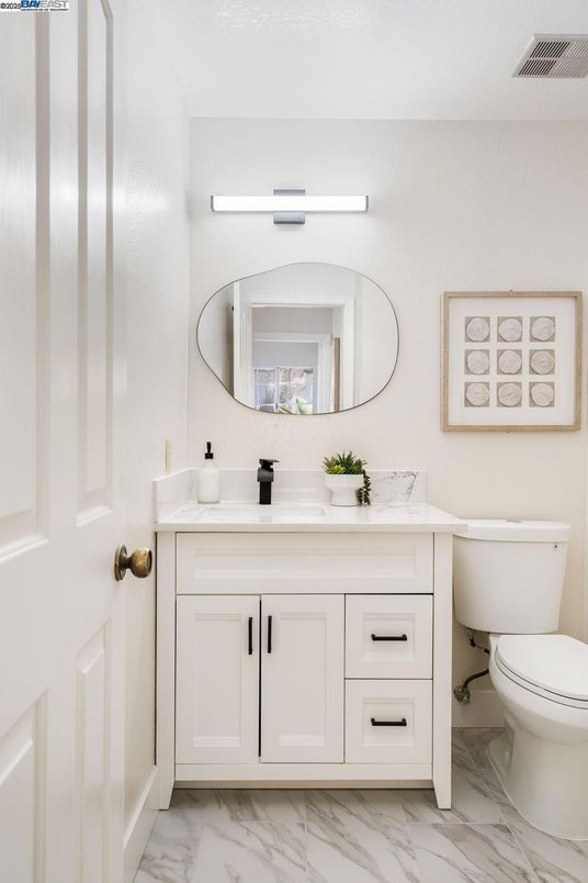 Bathroom, Dual Sink Vanities, Interior, Marble