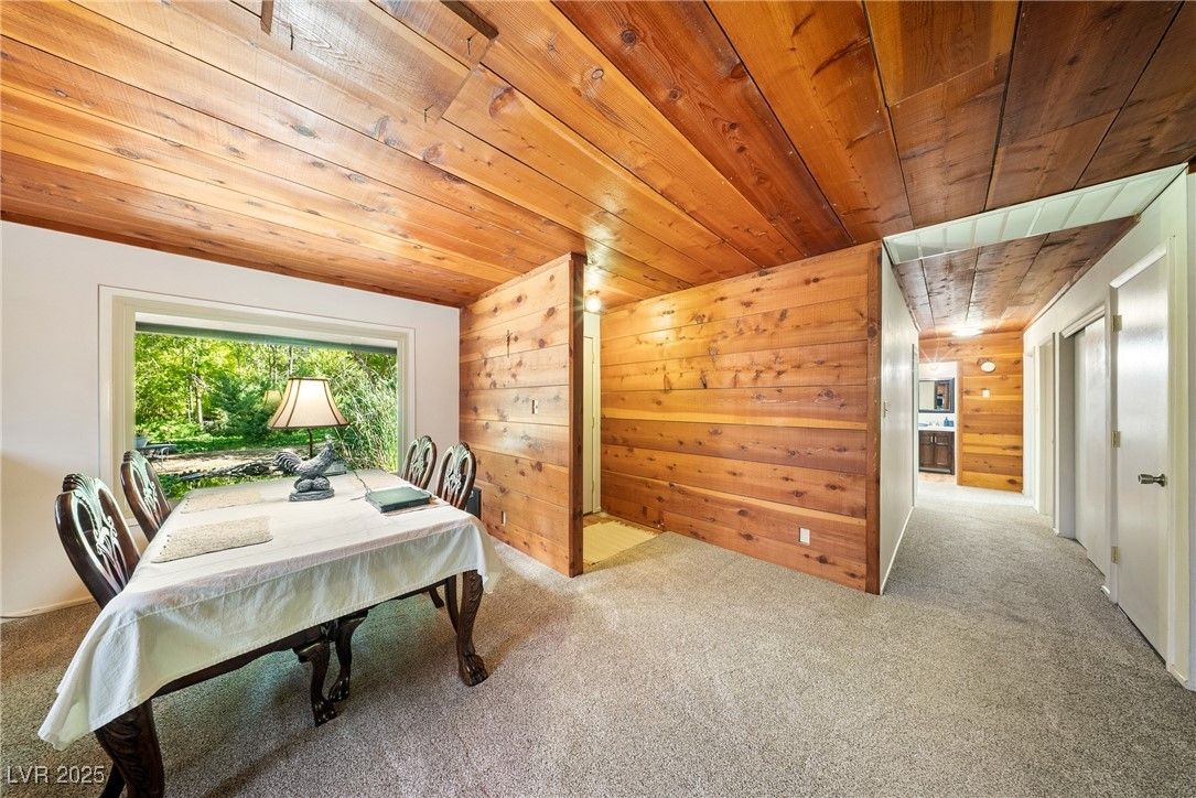 Home Office, Interior, Wooden Ceilings, Wooden Walls