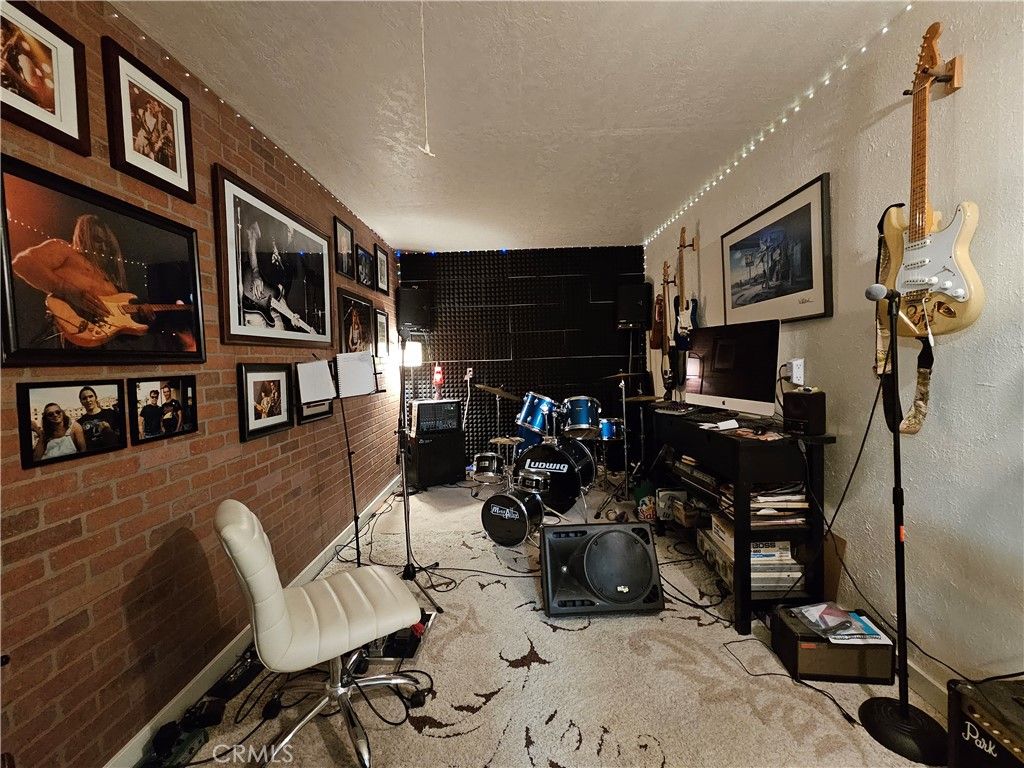 Home Office, Interior, Stone Walls