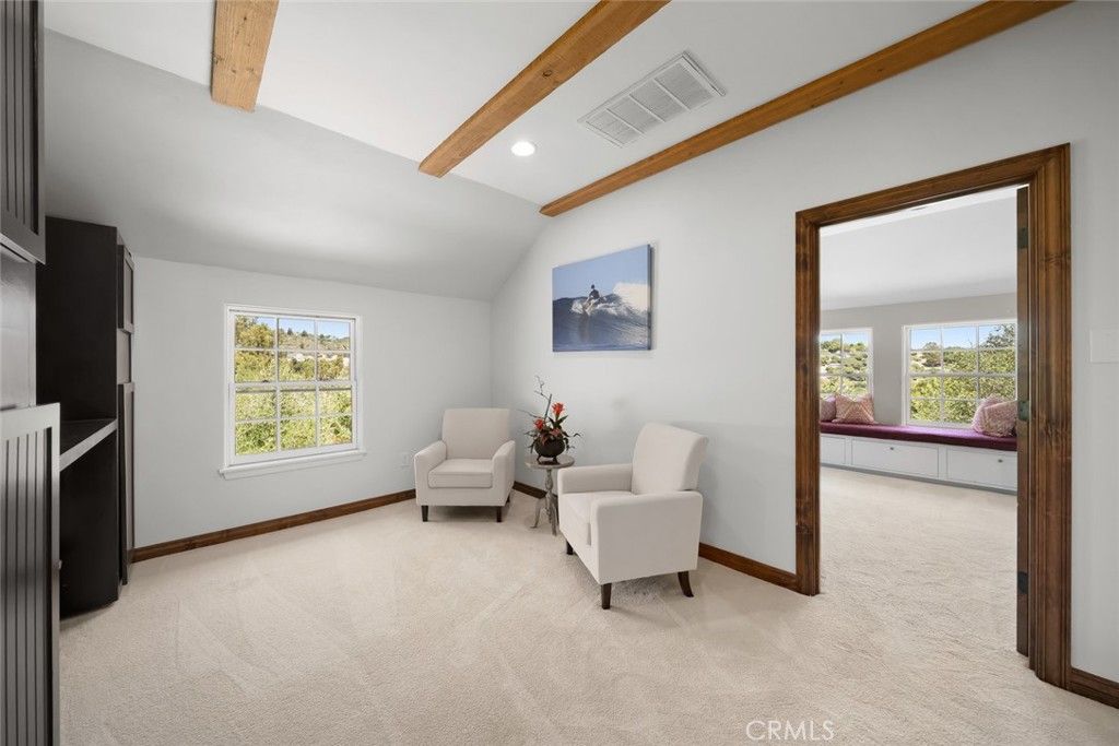 Interior, Recessed Lighting, Wooden Beams