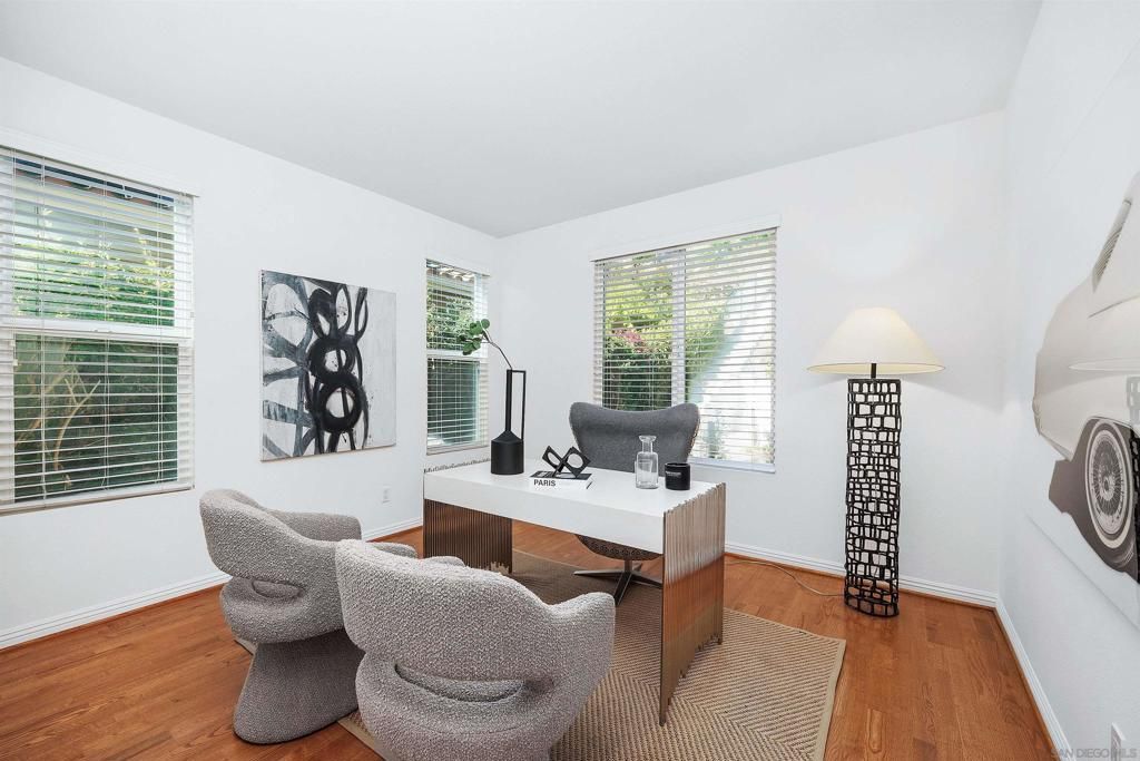 Home Office, Interior, Wood Texture Flooring