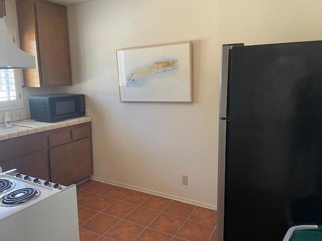 Interior, Kitchen, Tile Countertops