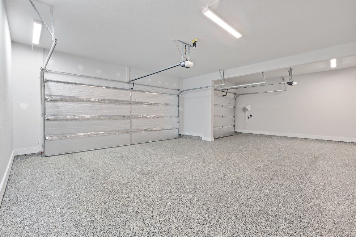 Garage, Interior, Recessed Lighting