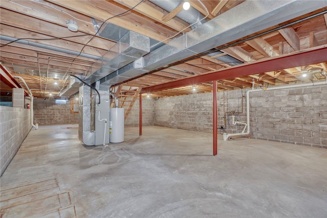 Interior, Stone Walls, Wooden Beams
