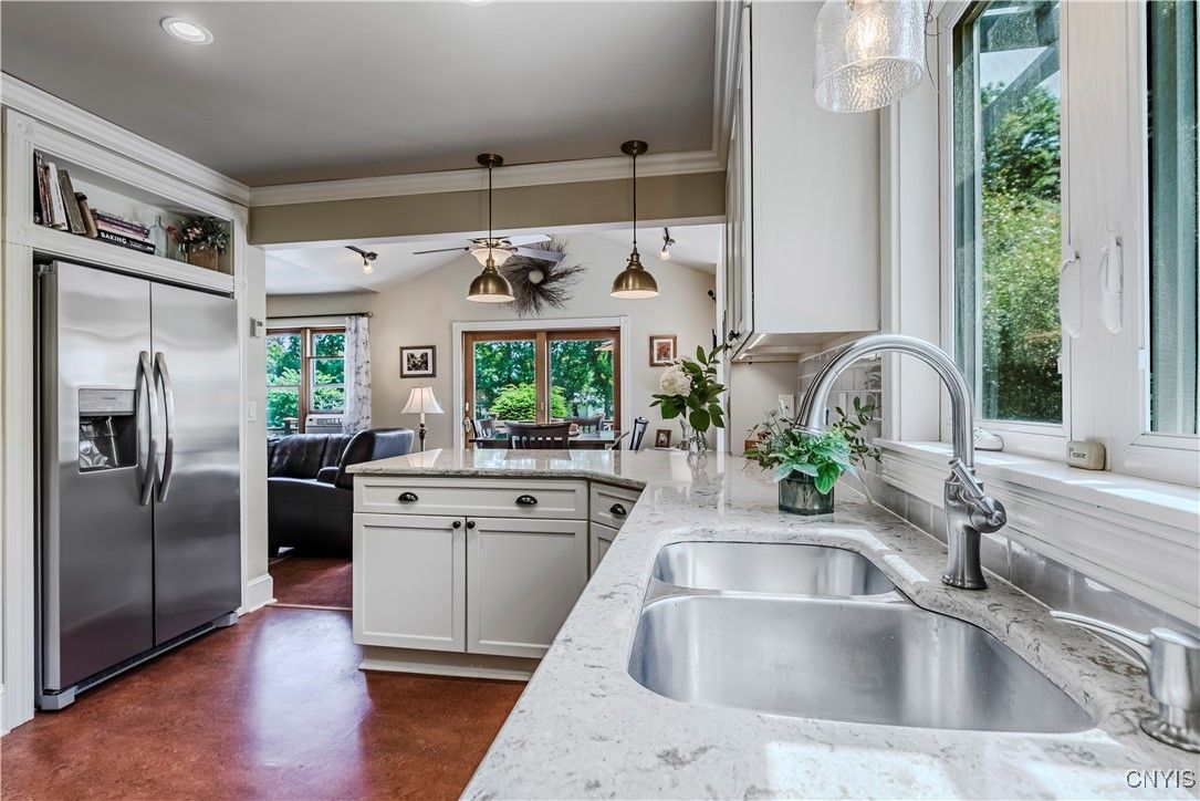 Interior, Kitchen, Pendant Lights, Recessed Lighting