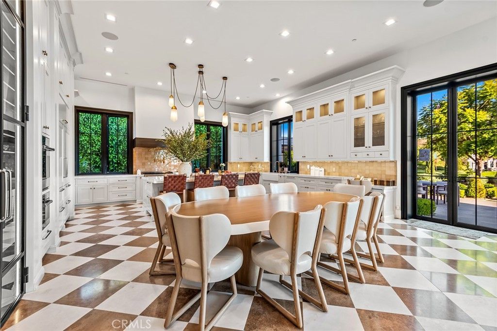 Dining room, Interior, Kitchen, Pendant Lights, Recessed Lighting