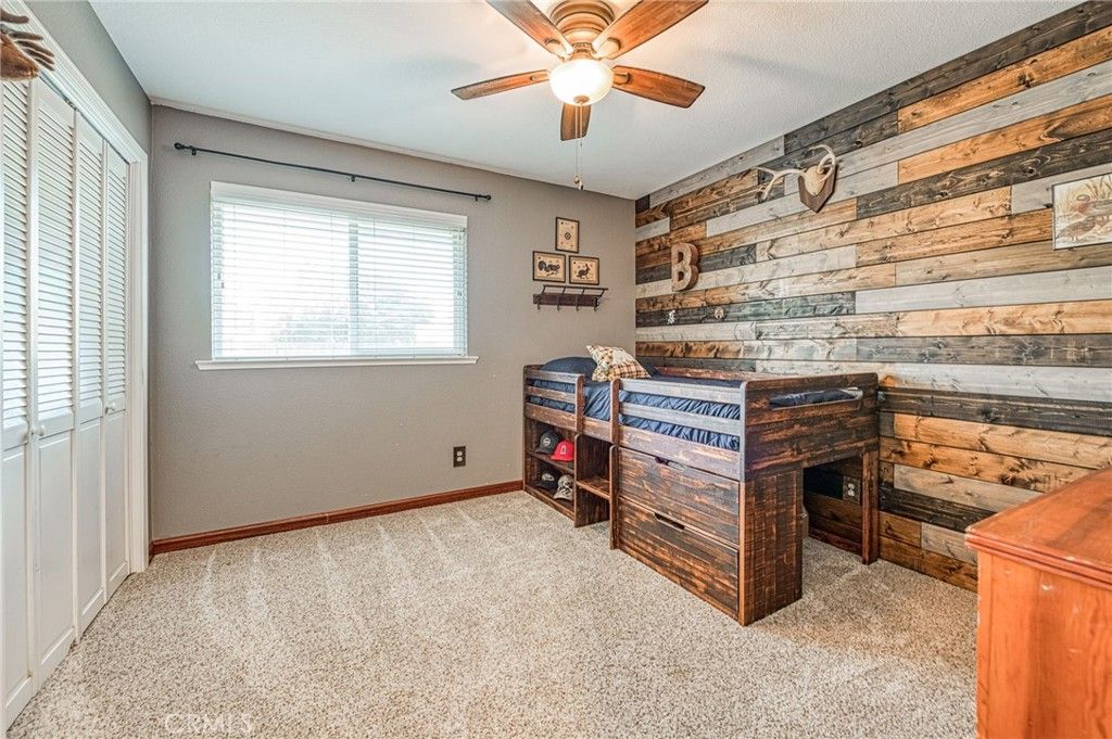 Bedroom, Interior, Wooden Walls