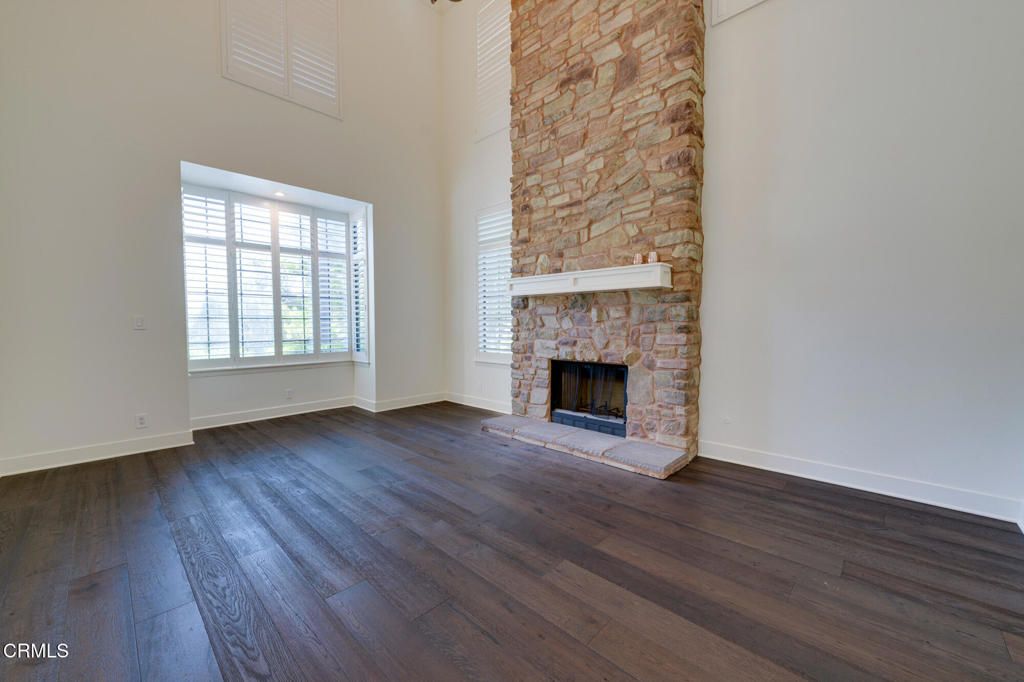 Fireplace, Interior, Wood Texture Flooring