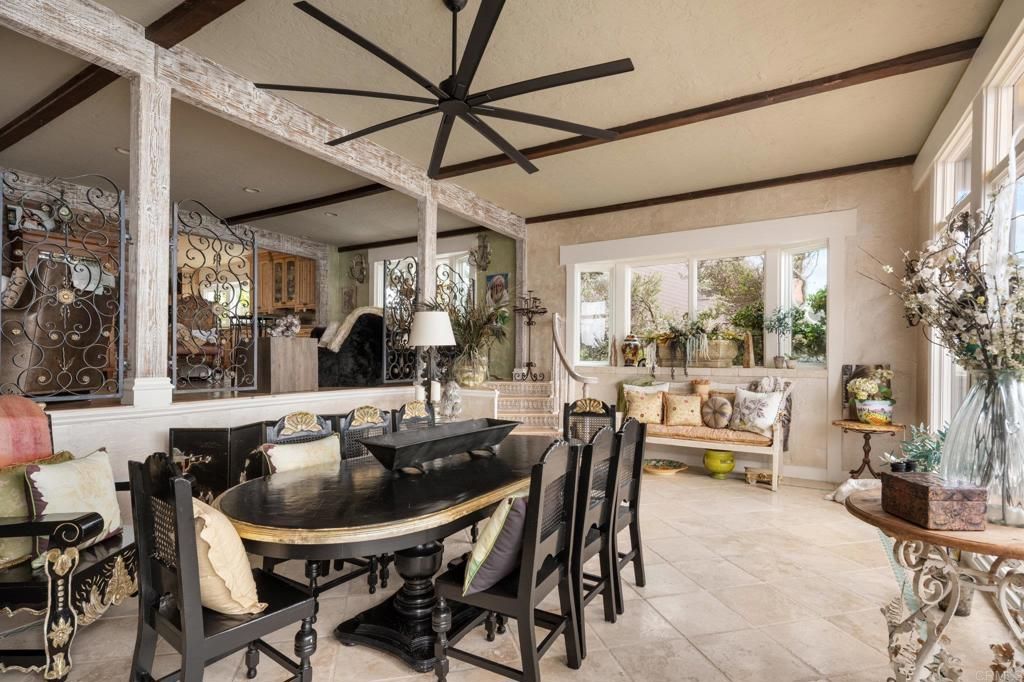 Dining room, Interior, Living room, Wooden Beams