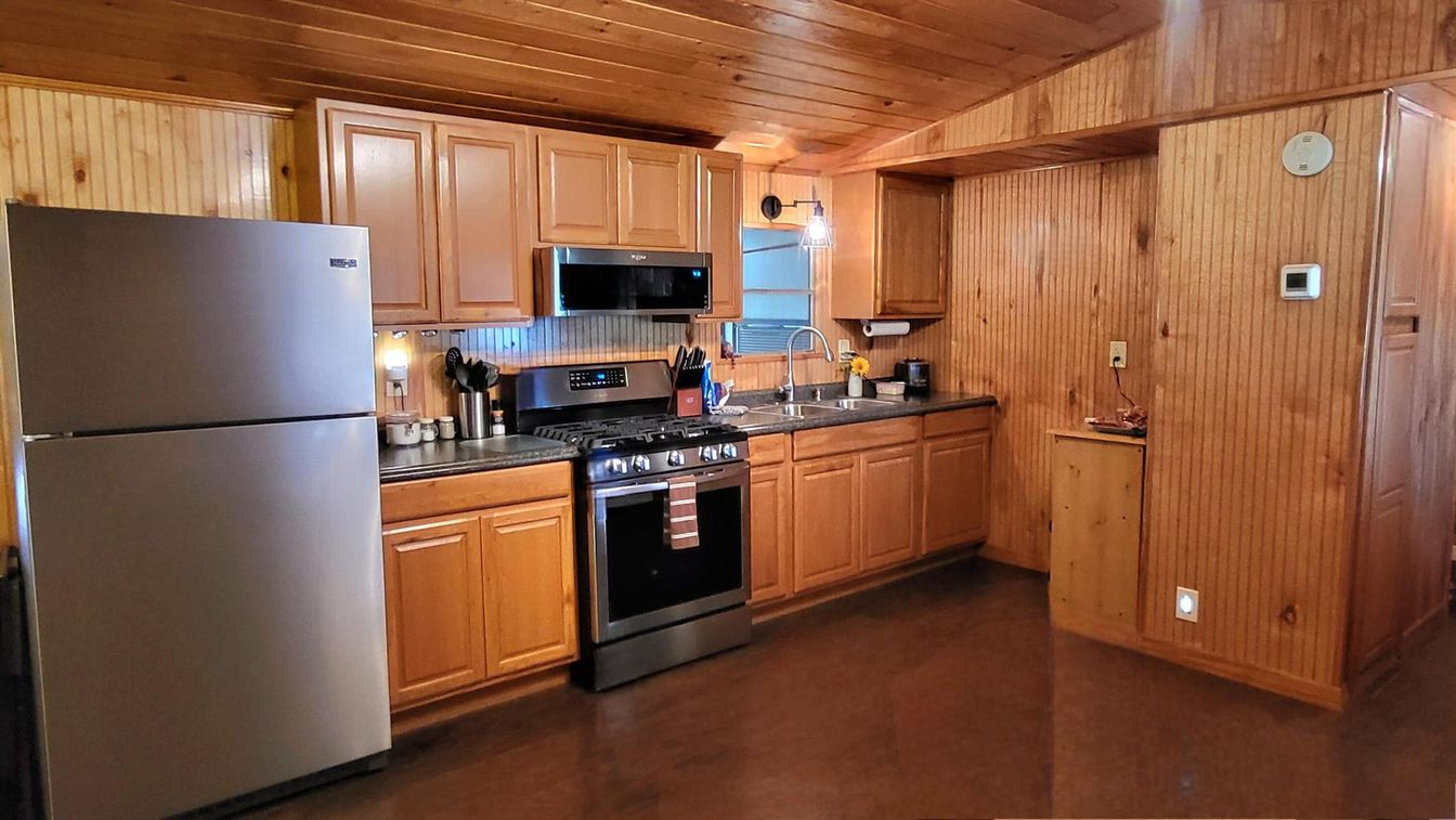 Interior, Kitchen, Wooden Ceilings, Wooden Walls