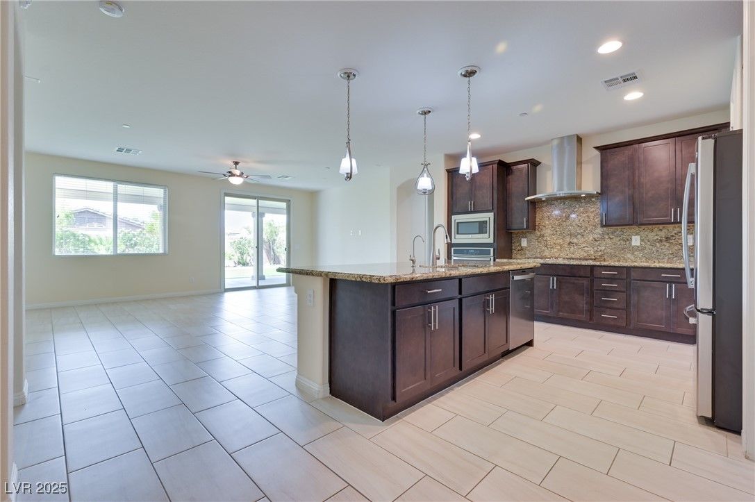 Interior, Kitchen, Pendant Lights, Recessed Lighting