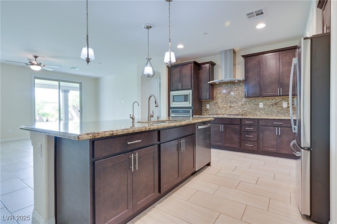 Interior, Kitchen, Pendant Lights, Recessed Lighting