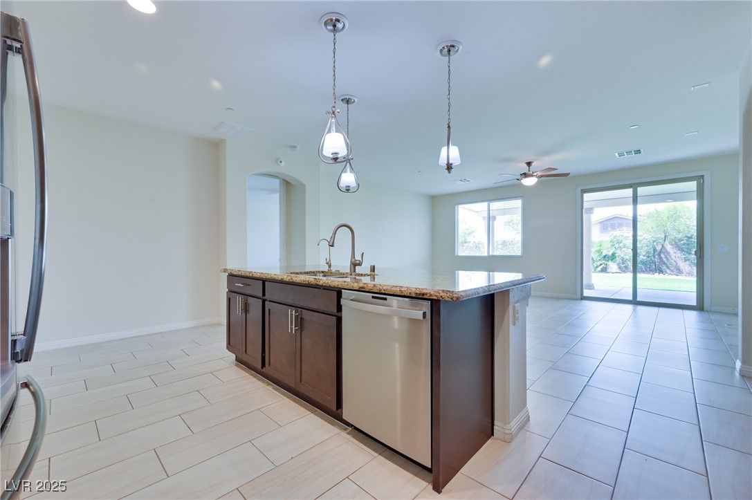 Interior, Kitchen, Pendant Lights, Recessed Lighting