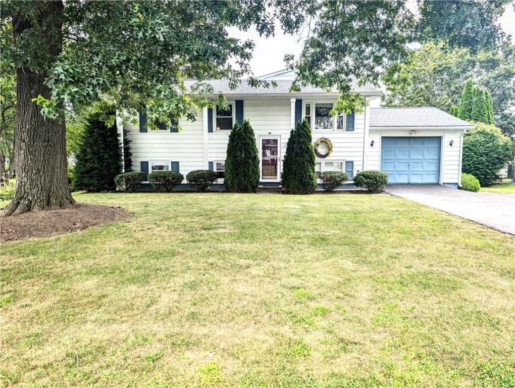 Attached, Backyard, Exterior, Facade, Raised Ranch