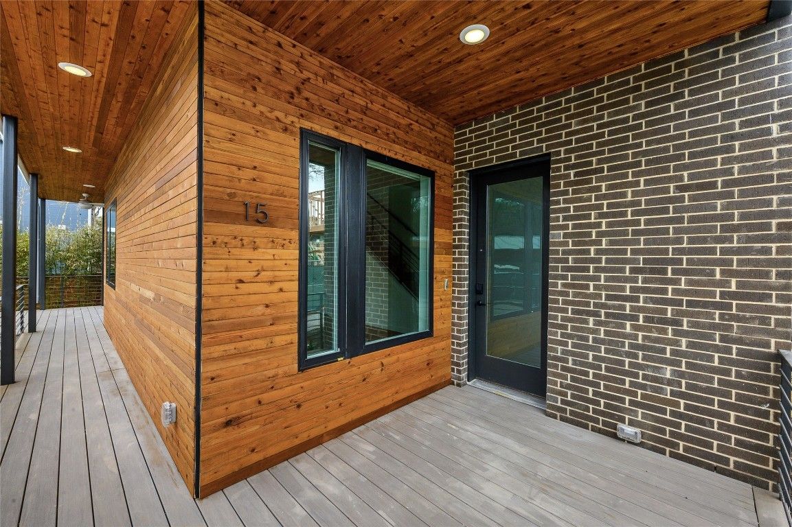 Exterior, Interior, Recessed Lighting, Wooden Ceilings, Wood Texture Flooring, Wooden Walls