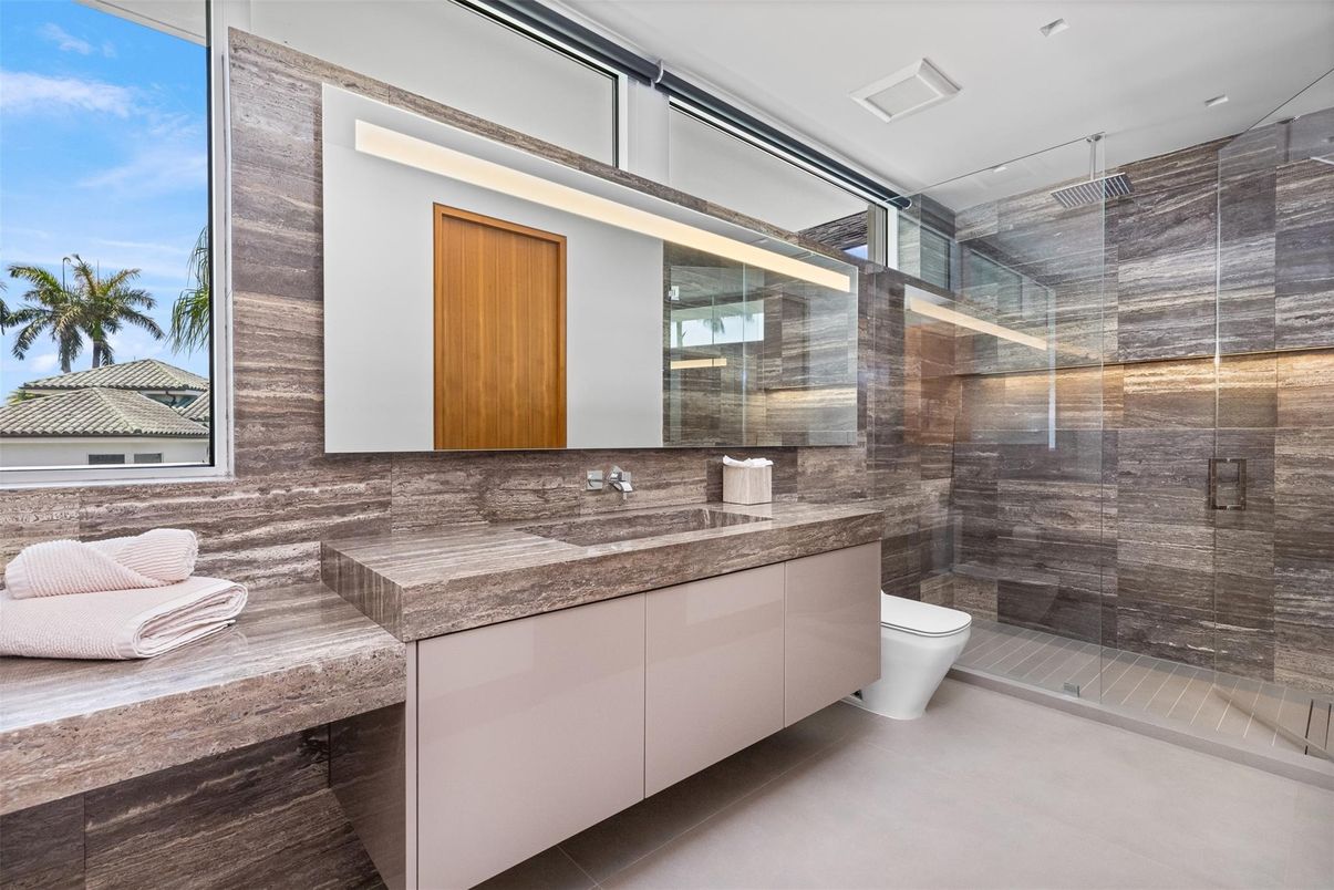 Bathroom, Glass Shower, Interior
