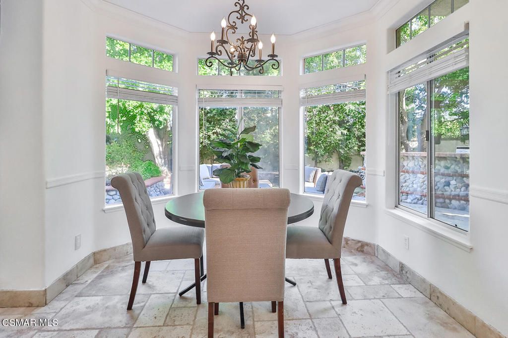Chandelier, Dining room, Interior, Sun Room
