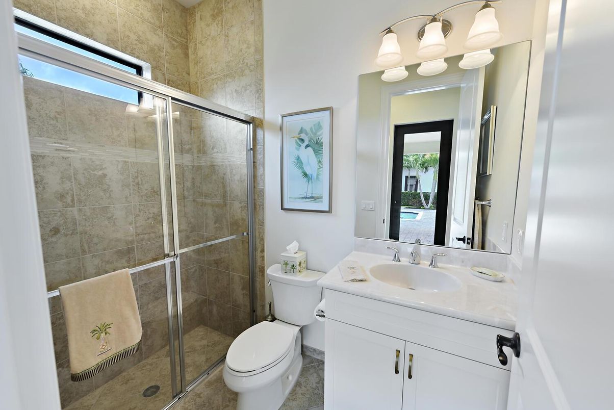 Bathroom, Glass Shower, Interior