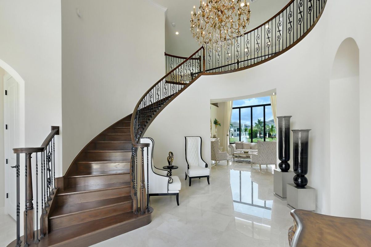 Chandelier, Interior, Recessed Lighting