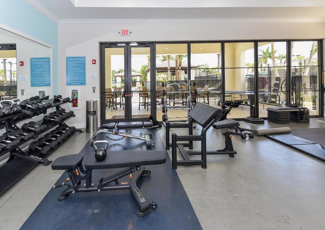 Fitness Equipment, Gym, Interior