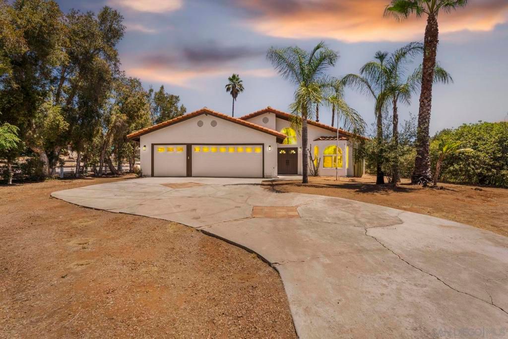 Attached, Backyard, Exterior, Facade, Spanish Mediterranean