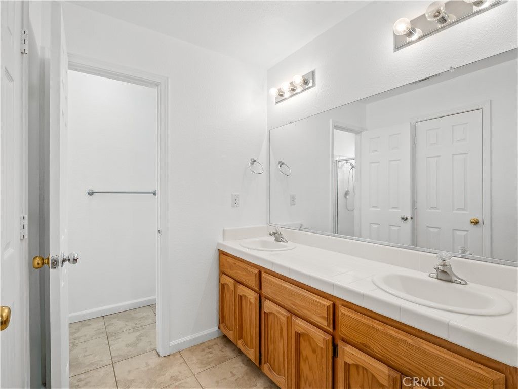 Bathroom, Dual Sink Vanities, Interior, Tile Countertops