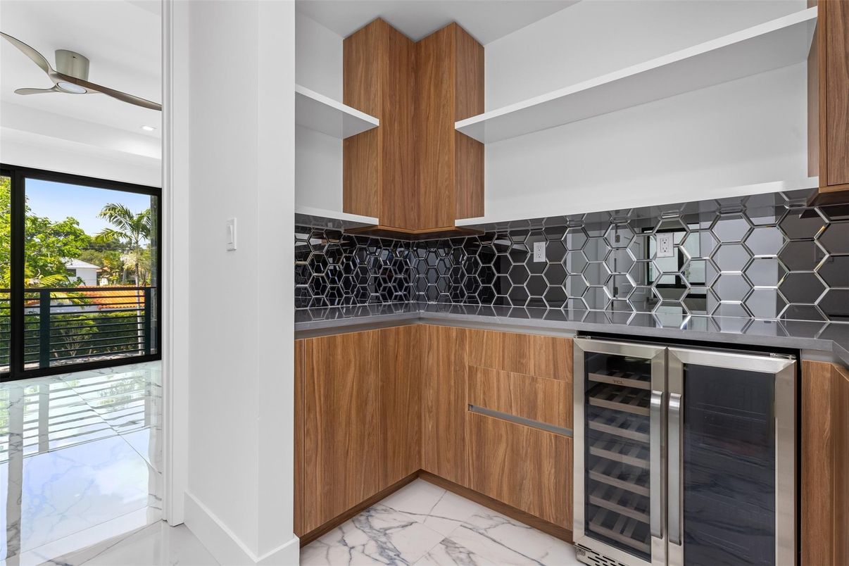 Interior, Kitchen, Marble, Stainless Steel Appliances