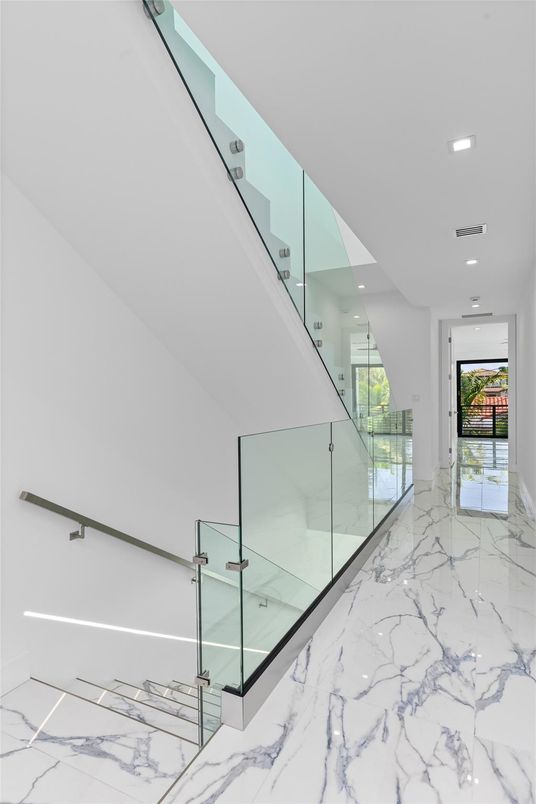 Interior, Marble, Recessed Lighting