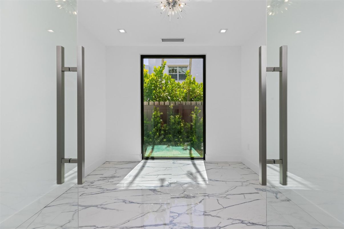 Interior, Marble, Recessed Lighting