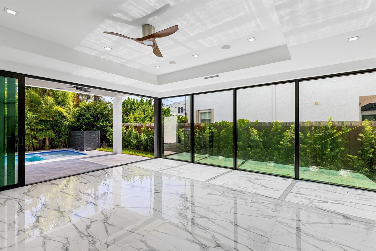 Interior, Marble, Recessed Lighting