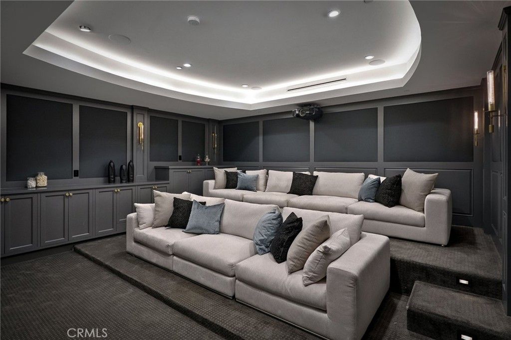 Interior, Recessed Lighting, Theatre Room