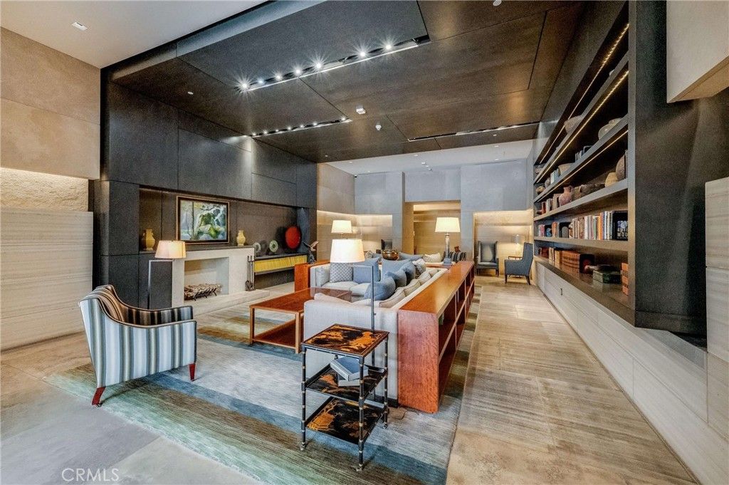 Fireplace, Interior, Living room, Recessed Lighting