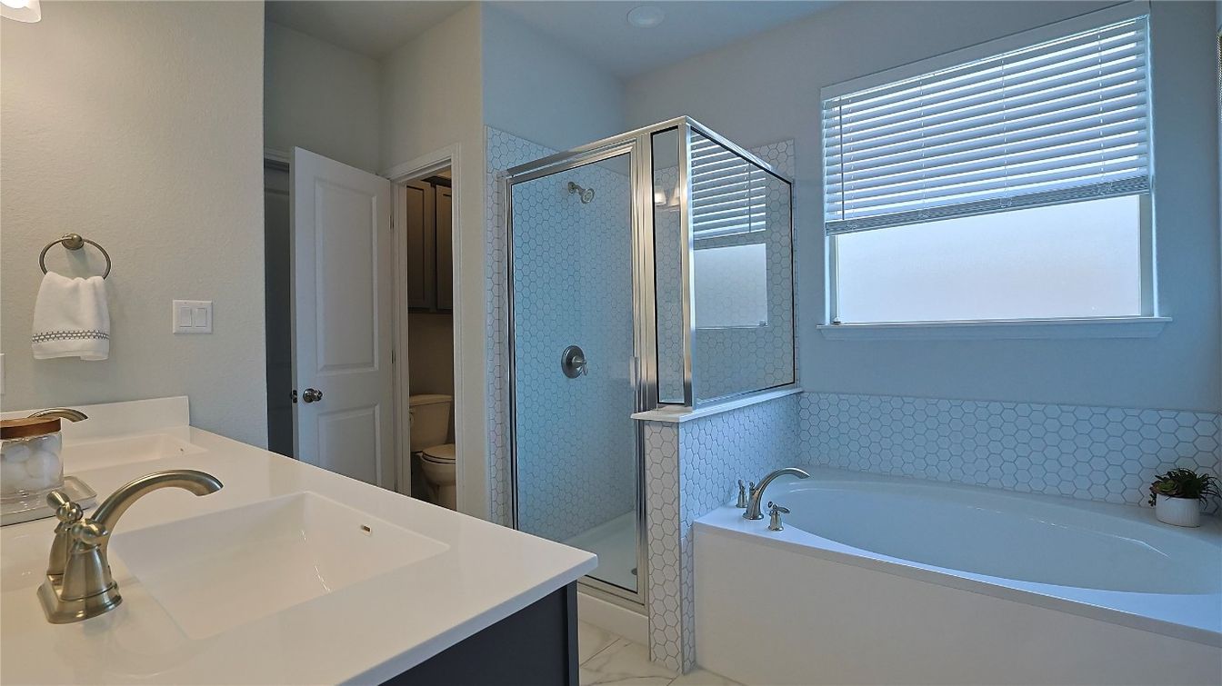 Bathroom, Glass Shower, Interior, Marble