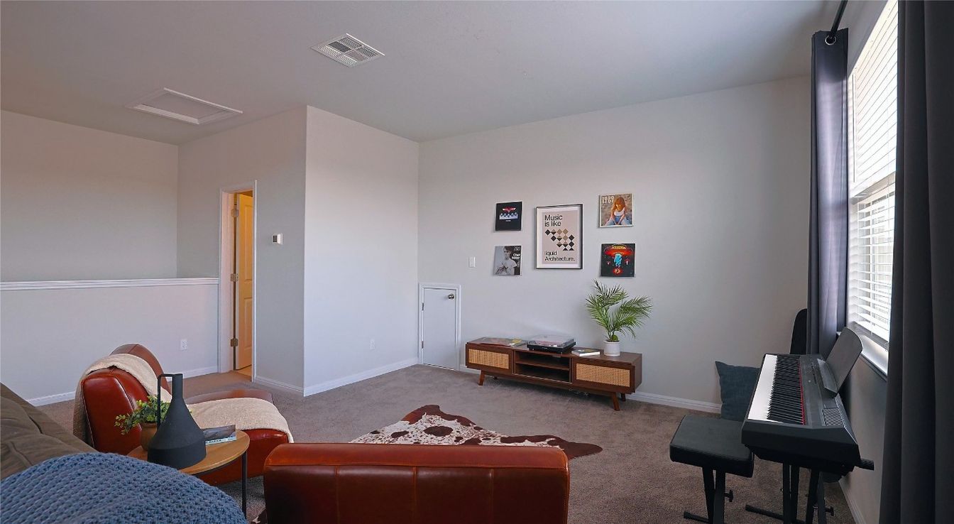 Interior, Living room, Piano