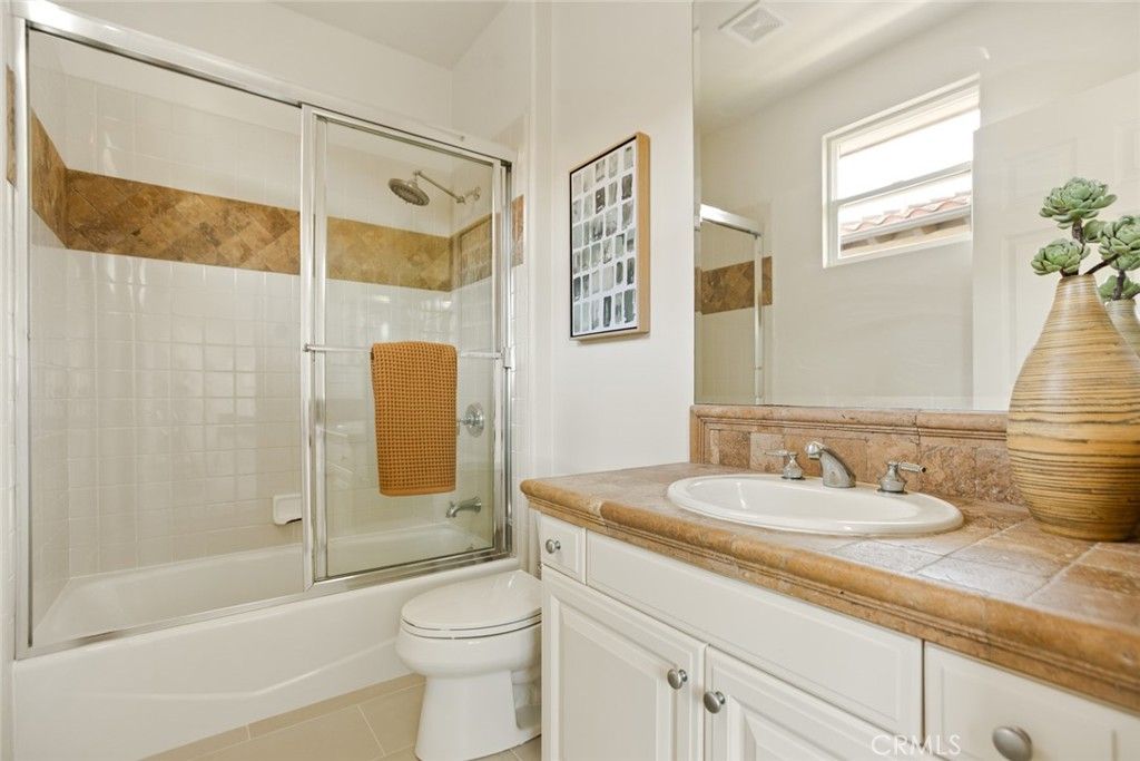 Bathroom, Glass Shower, Interior, Tile Countertops