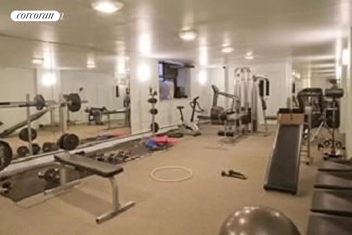 Fitness Equipment, Gym, Interior, Recessed Lighting