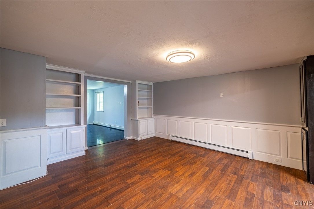 Empty room, Interior, Wood Texture Flooring