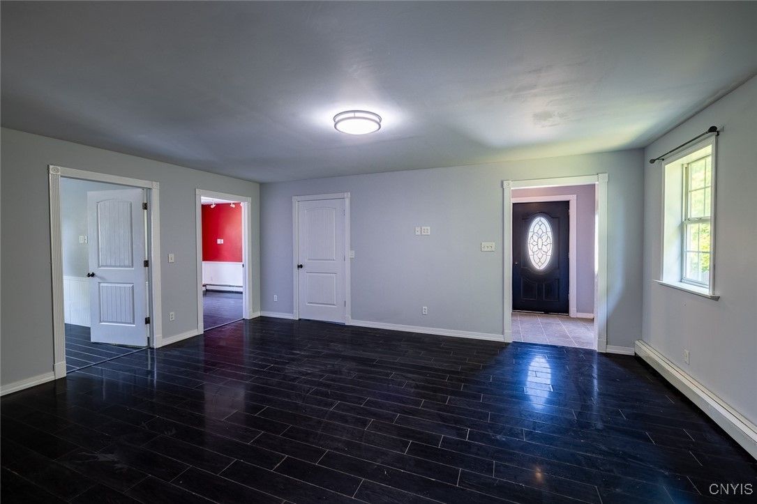 Empty room, Interior, Wood Texture Flooring