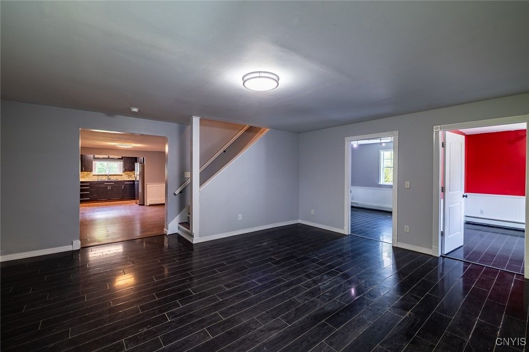 Empty room, Interior, Wood Texture Flooring