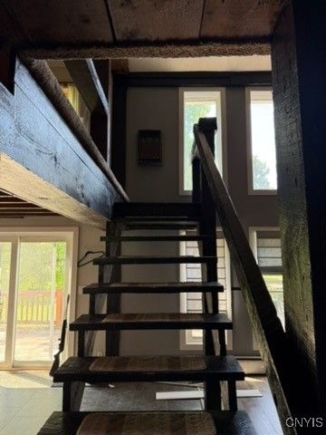 Interior, Wooden Beams