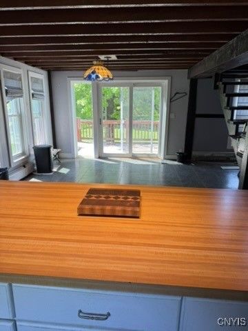 Interior, Wooden Beams, Wood Texture Flooring