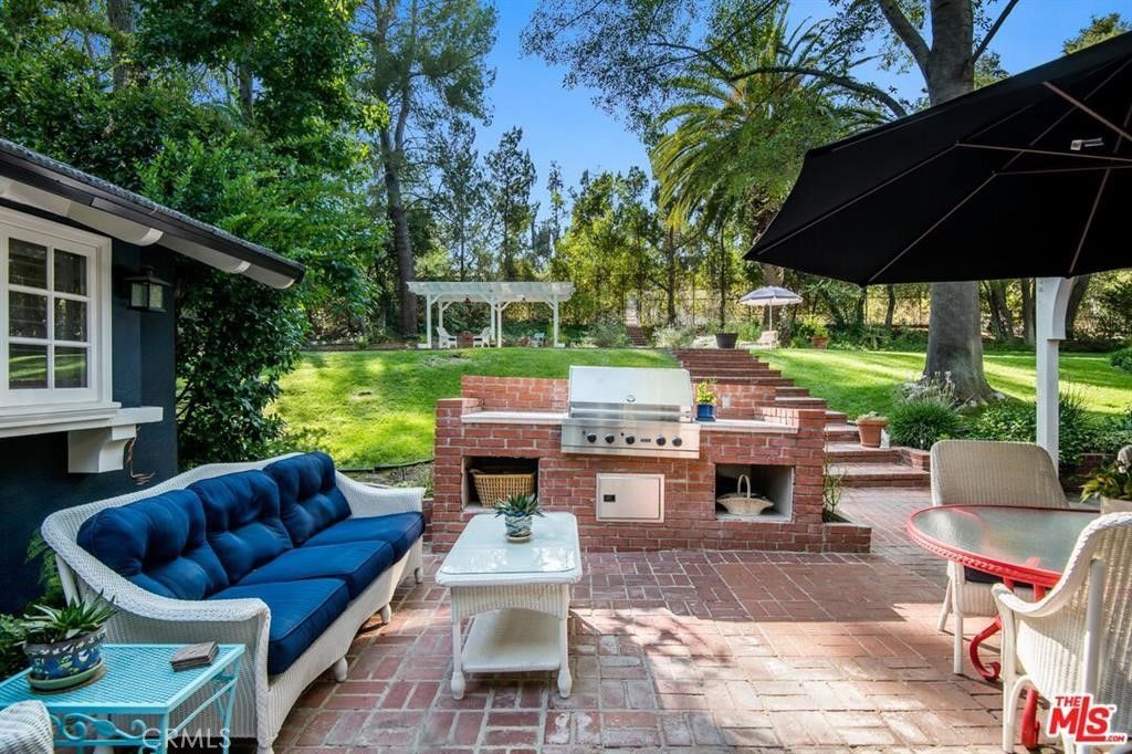 Backyard, Exterior, Fireplace