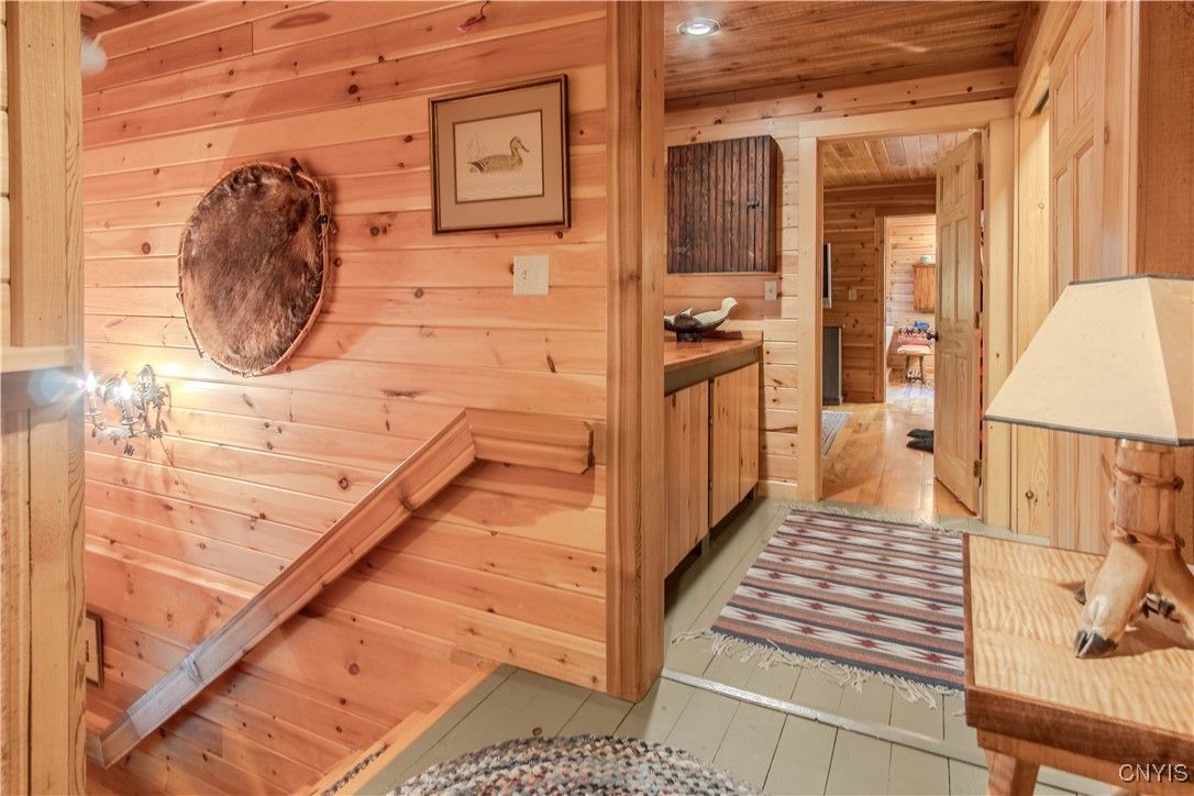 Interior, Recessed Lighting, Wooden Walls