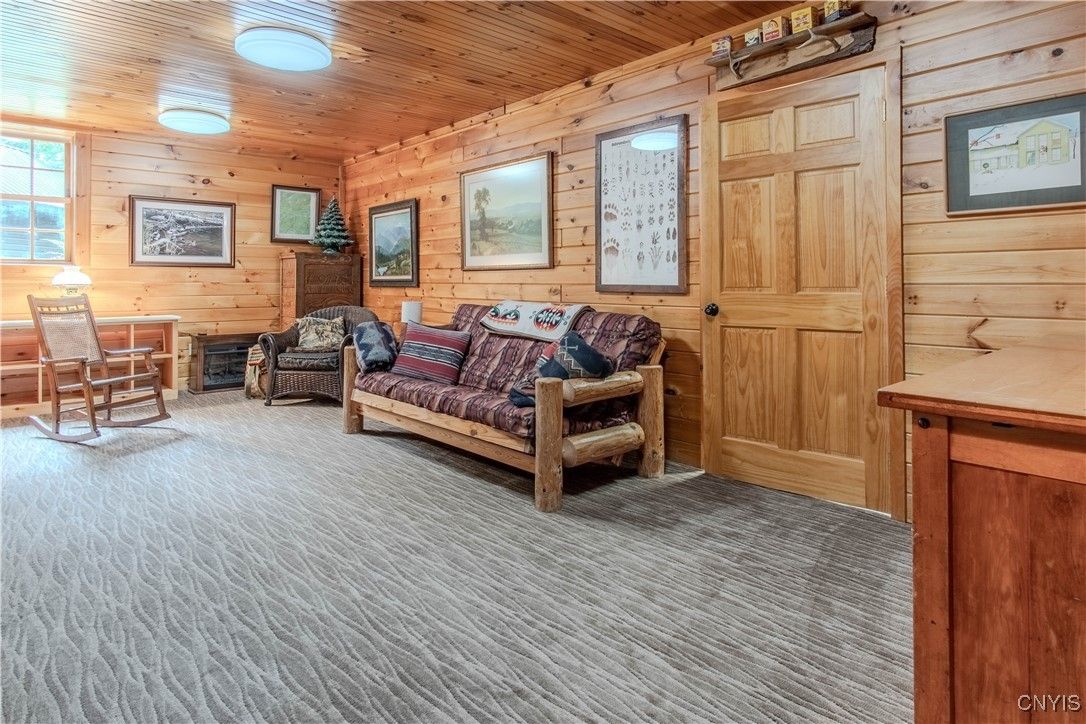 Bedroom, Interior, Wooden Ceilings, Wooden Walls