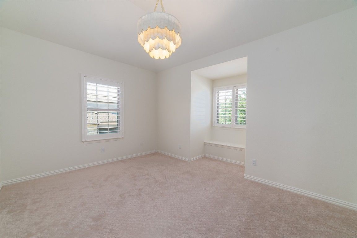Chandelier, Empty room, Interior
