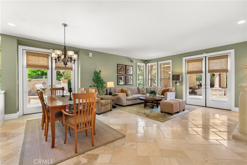 Chandelier, Dining room, Interior, Living room, Recessed Lighting