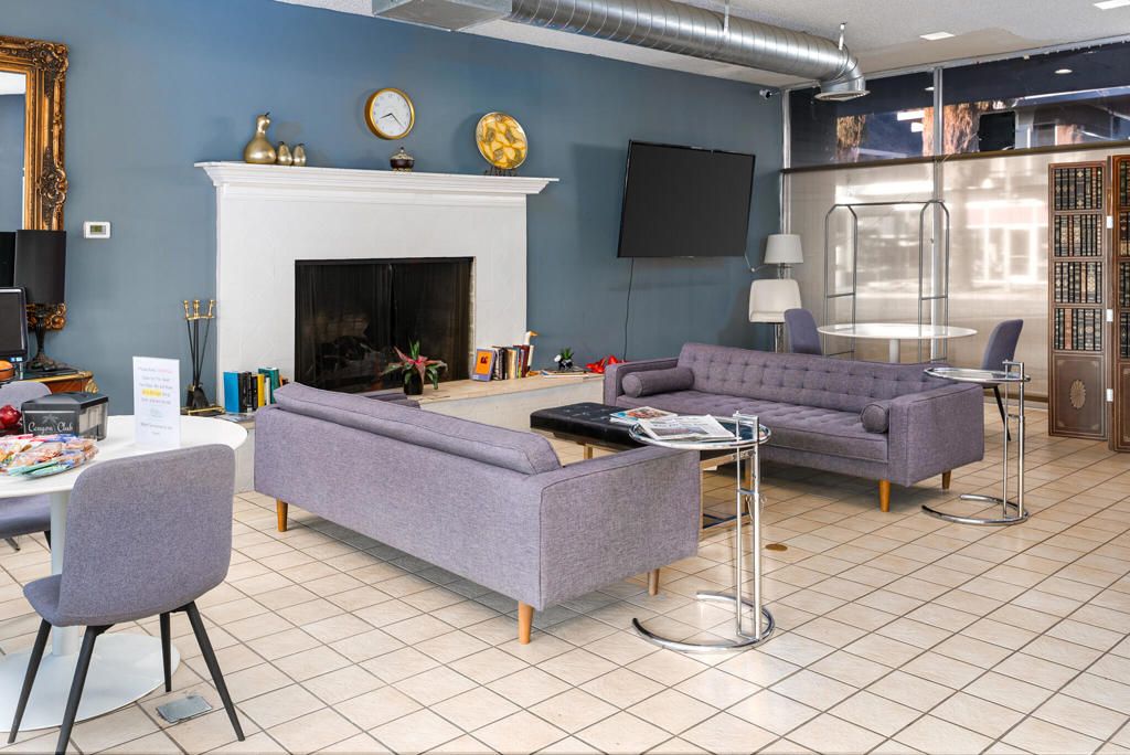 Dining room, Fireplace, Interior, Living room, Recessed Lighting