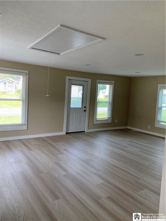 Empty room, Interior, Wood Texture Flooring