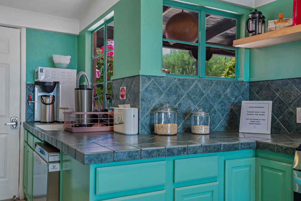 Interior, Kitchen, Tile Countertops
