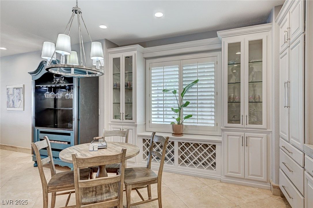 Chandelier, Dining room, Interior, Recessed Lighting